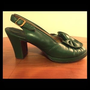 Authentic Vintage I. Miller heels from 1940